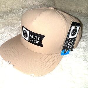 Salty Crew Beige Logo Cap
